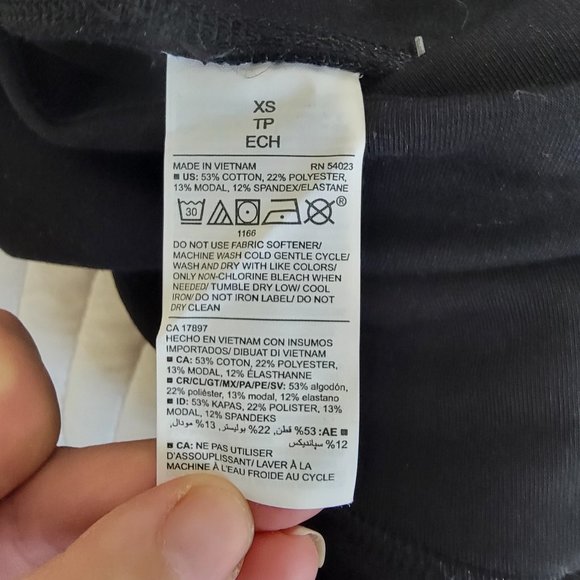 NWT Old Navy Maternity Post-Partum PowerChill Leggings XS - Picture 6 of 6